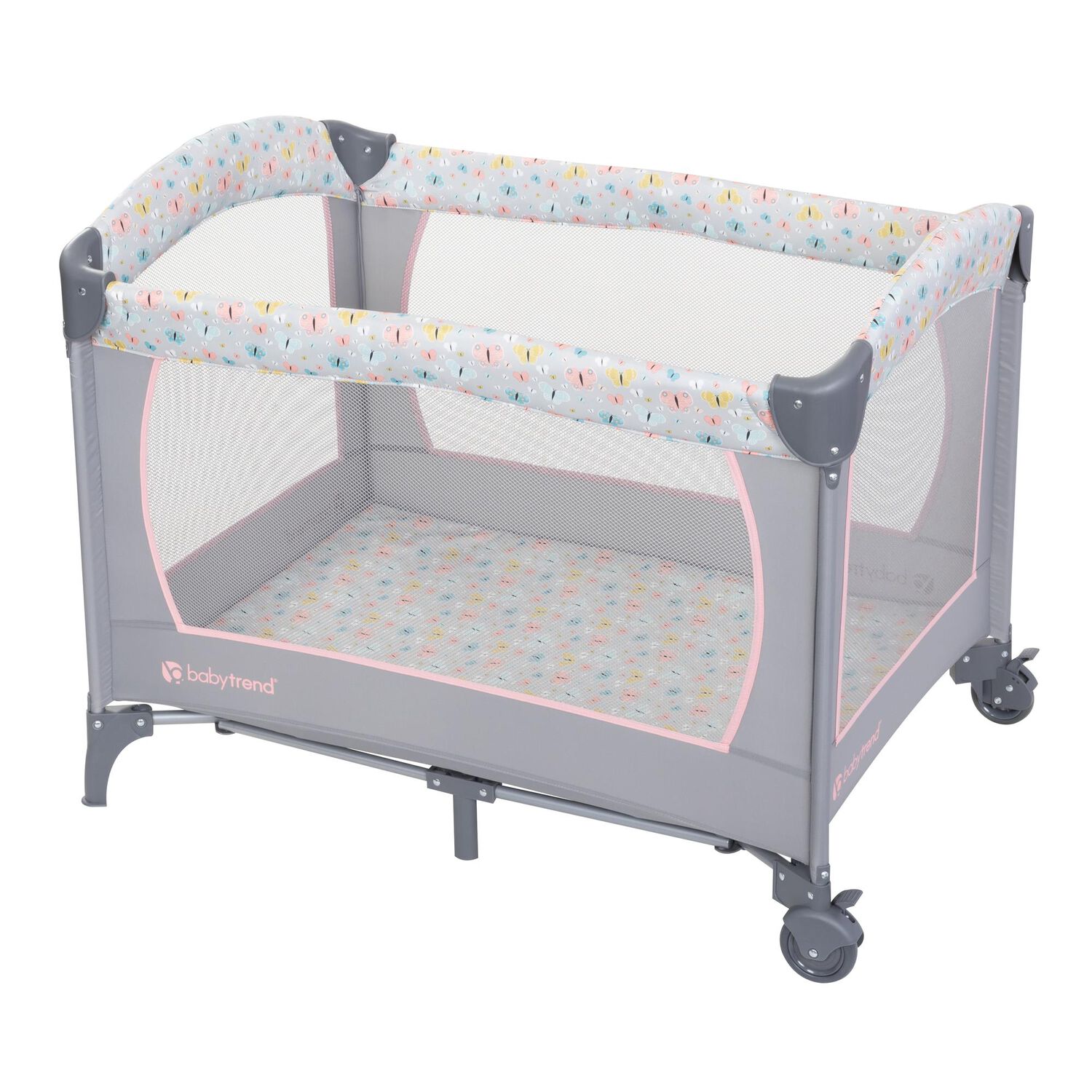 Cuna Corral Ez Rest Butterfly Rain image number 2.0