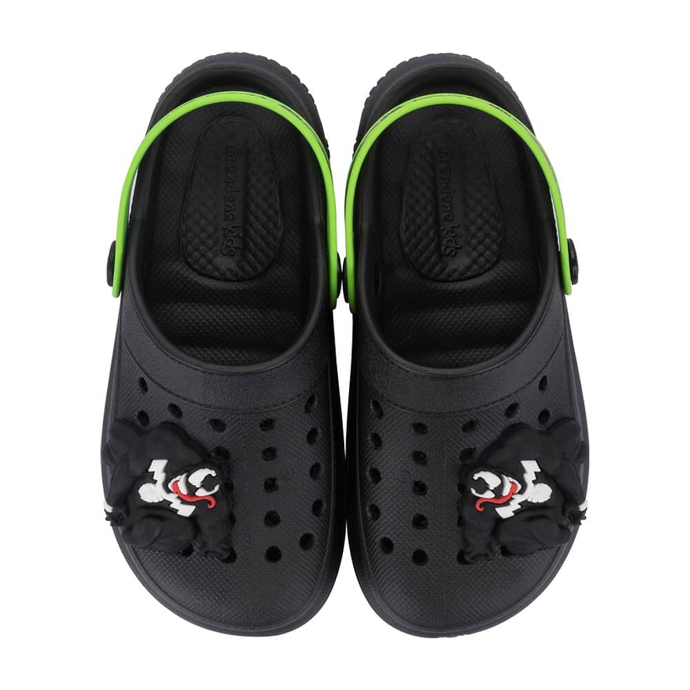 Sandalia Infantil Negro/verde Marvel 157 Ipanema image number 0.0