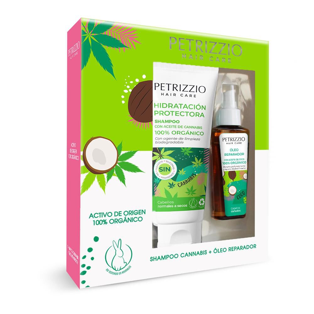 Set De Tratamiento Petrizzio / Shampoo Cannabis + Oleo Coco image number 0.0