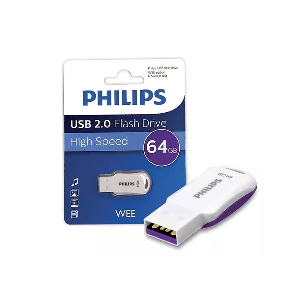 Pendrive Usb 2.0 Philips 64gb Wee image number 1.0