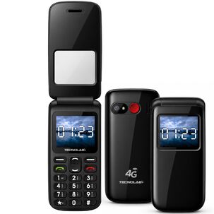 Tel&eacute;fono Senior Adulto Mayor Tipo Almeja Modo S.o.s 4g 456bk