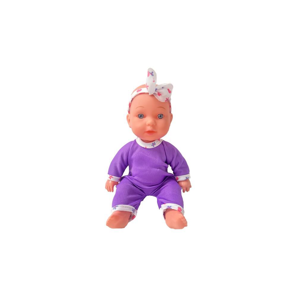 Muñeca Babydoll Bostecitos Abc 10" Hora De Comer image number 0.0