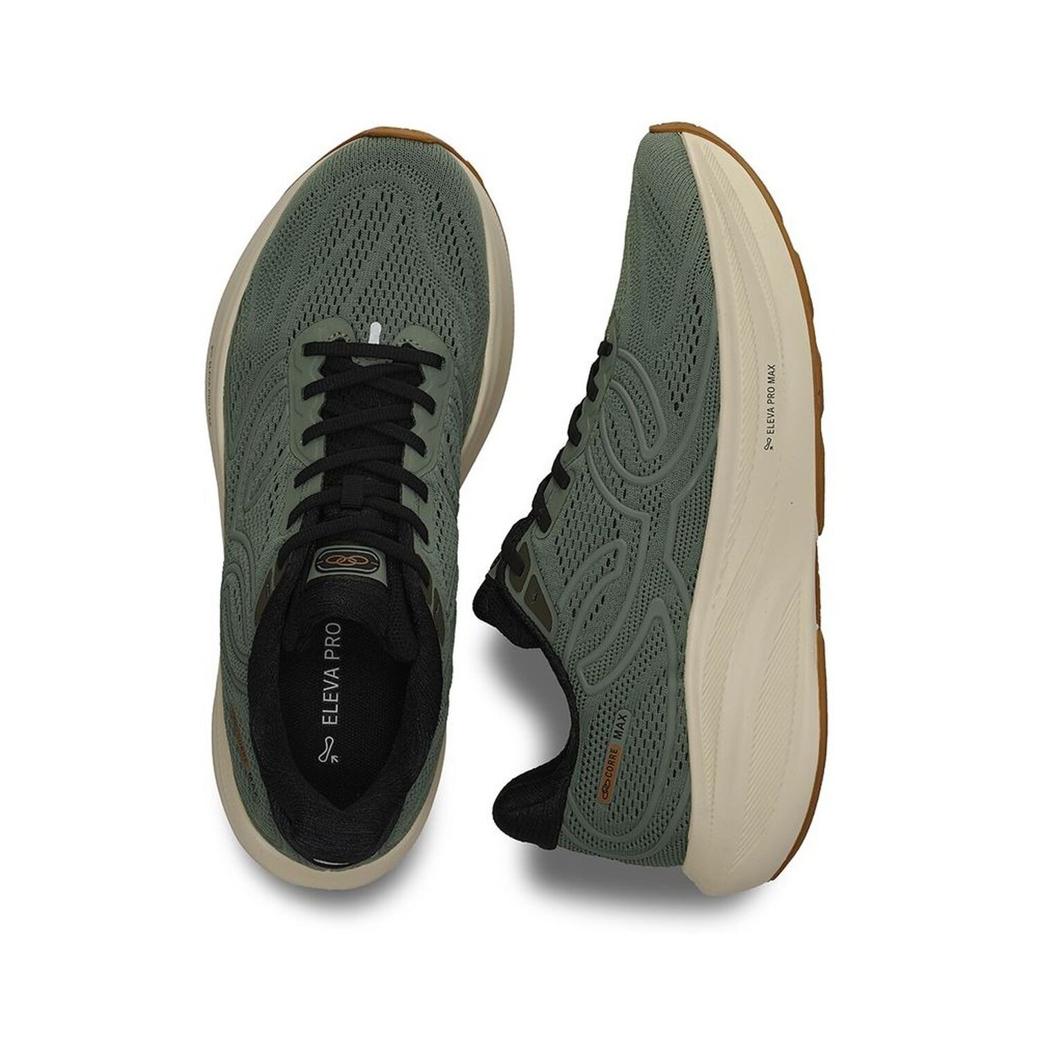 Zapatilla Running Mujer Corre Max Verde image number 2.0