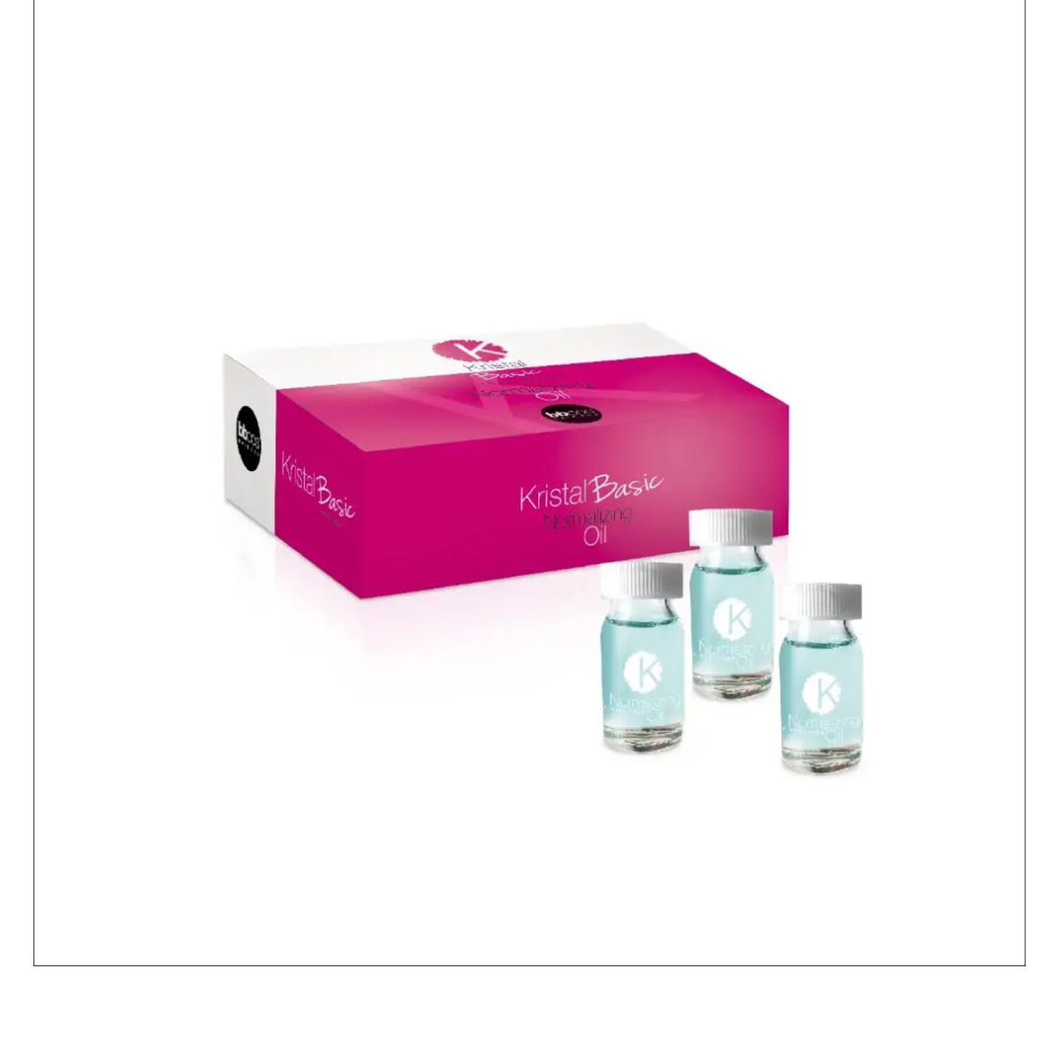 Caja De 24 Ampollas Normalizing Oil Kristal Basic Bbcos 10ml Cada Una image number 3.0