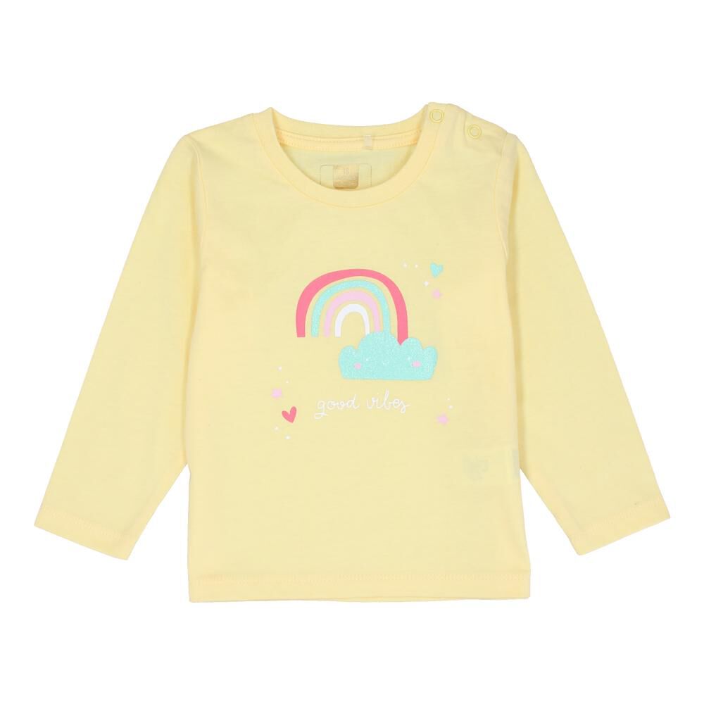 Polera Manga Larga Bebe Niña Baby image number 0.0