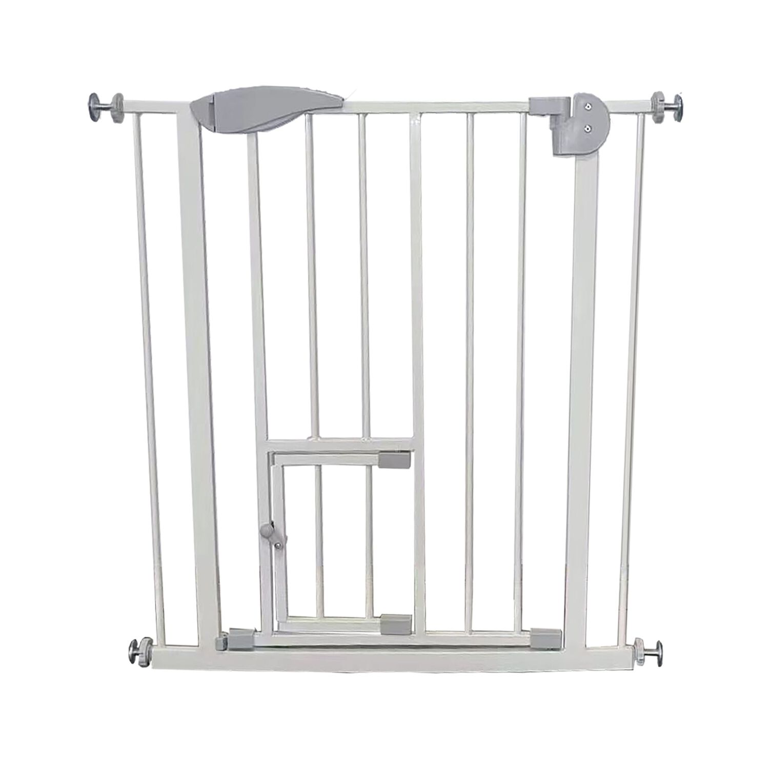 Reja De Seguridad Bebe Puerta Mascota Doble Seguro 75-82 Cm image number 0.0