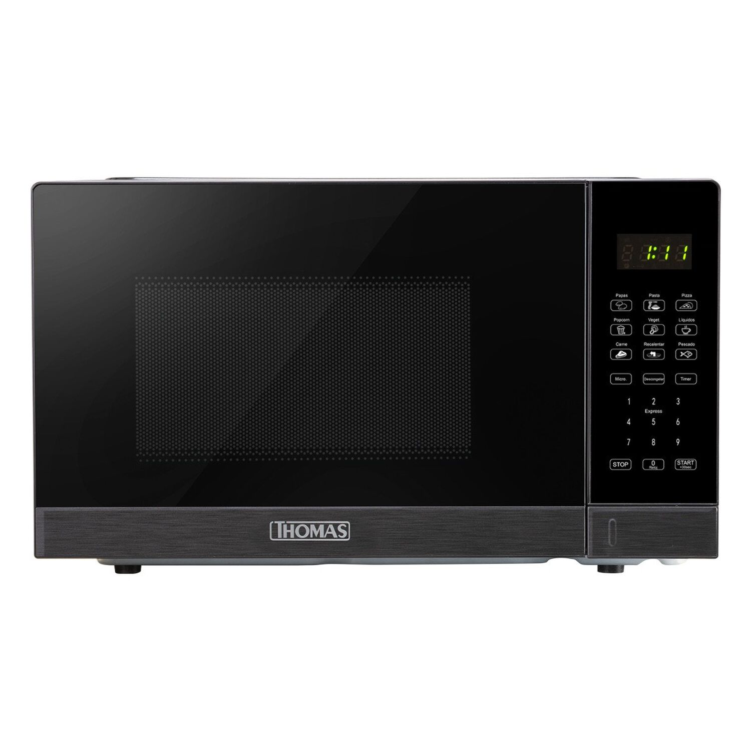 Microondas Digital Thomas Thmw20dn Heattouch 20 Litros 700w Microondas De Mesa Pantalla Touch 10 Niveles De Potencia Programas Autom&aacute;ticos Descongelad image number 0.0
