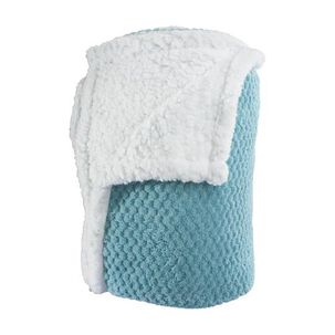 Frazada Andes Chiporro Panal Turquesa 2 Plaza