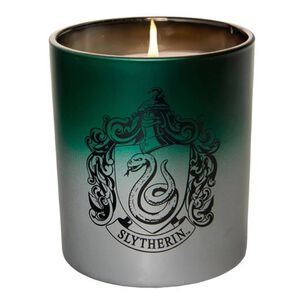 Harry Potter: Slytherin Large Glass Candle (vaso Y Vela)