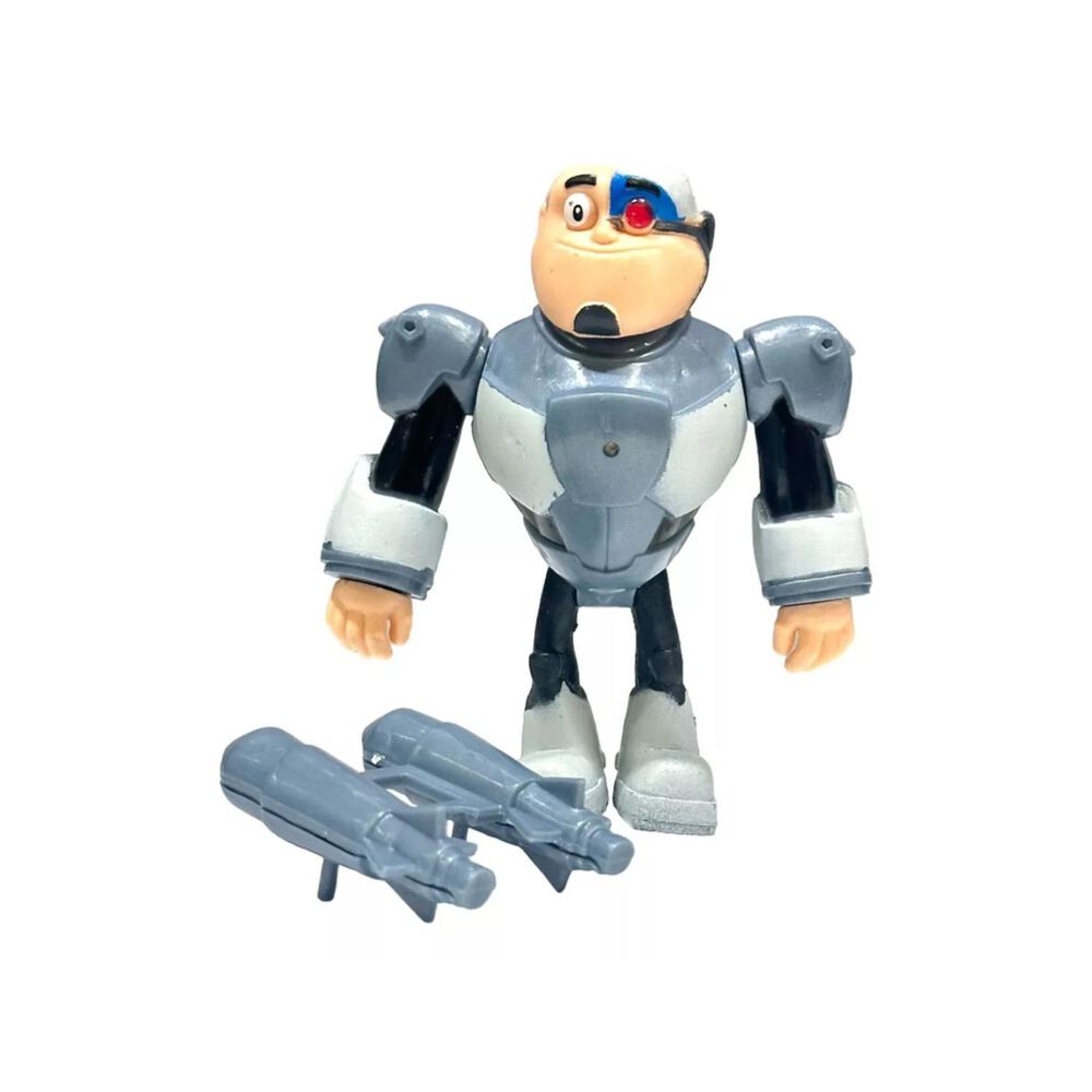 Juguete Figuras Jovenes Titanes 3 Piezas 14cm Accesorios image number 2.0
