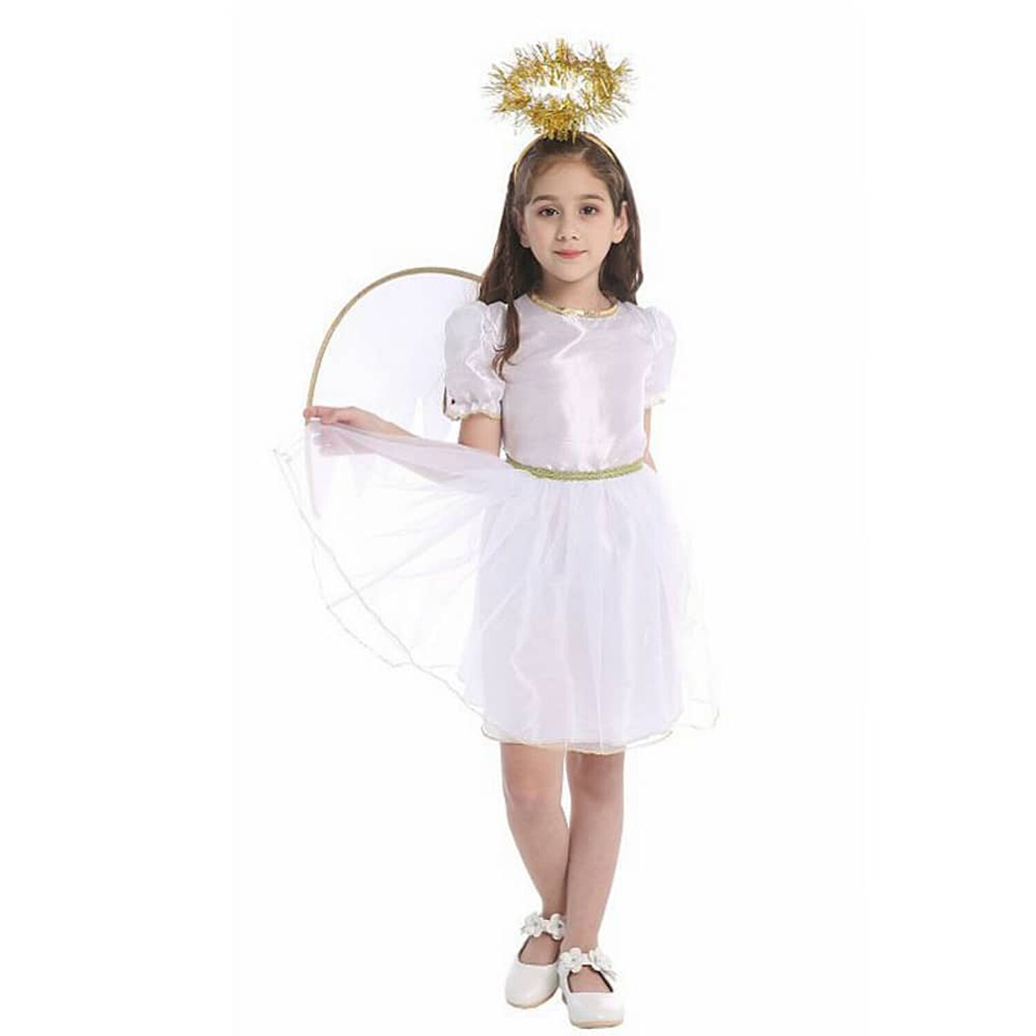 Disfraz Angel Infantil Para Ni&ntilde;as image number 3.0