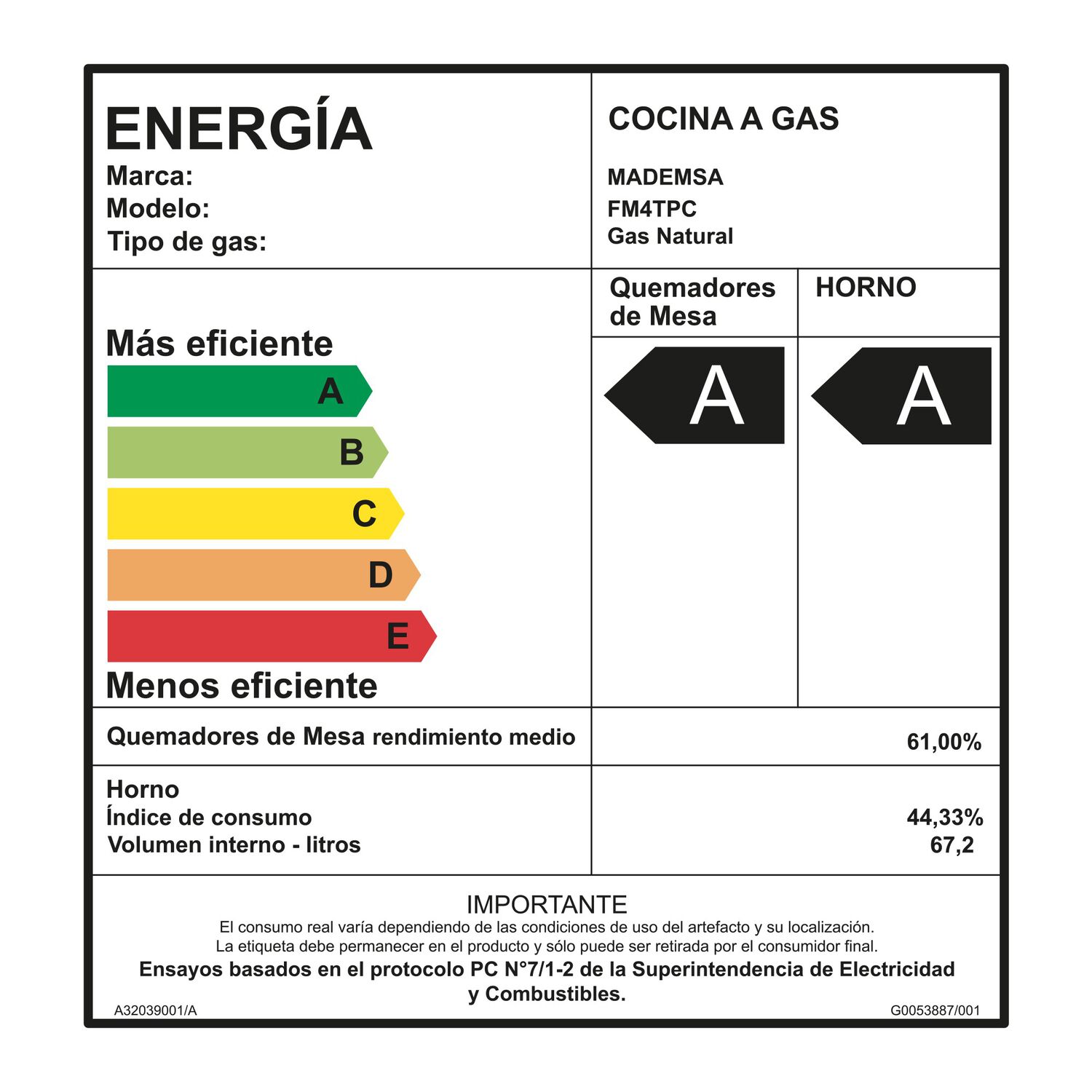 Cocina A Gas 4 Platos Horno Vapor Y Temporizador Fm4tpc Negra image number 10.0