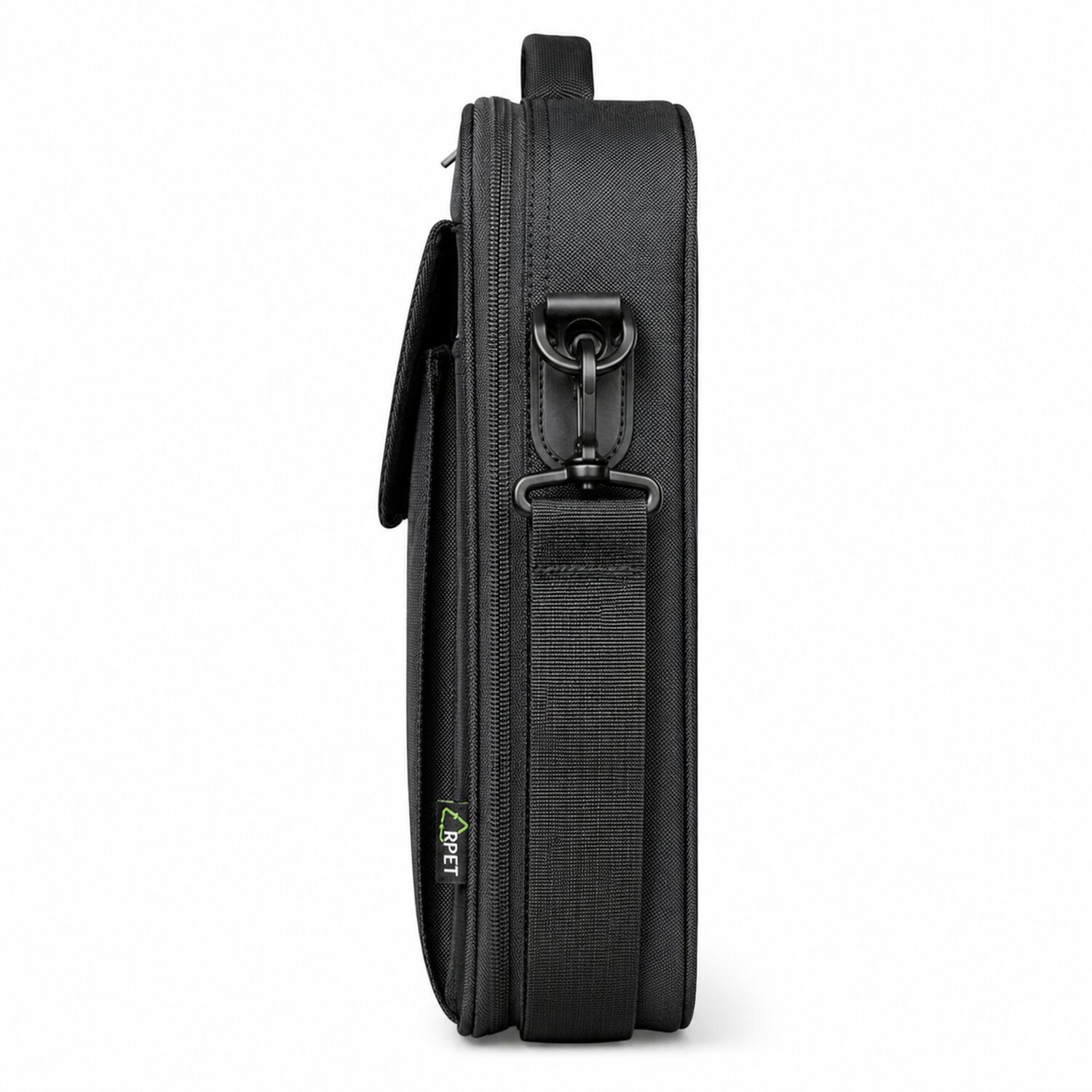 Bolso Notebook Trust Atlanta 16" Con Correa Reinforced Black image number 3.0