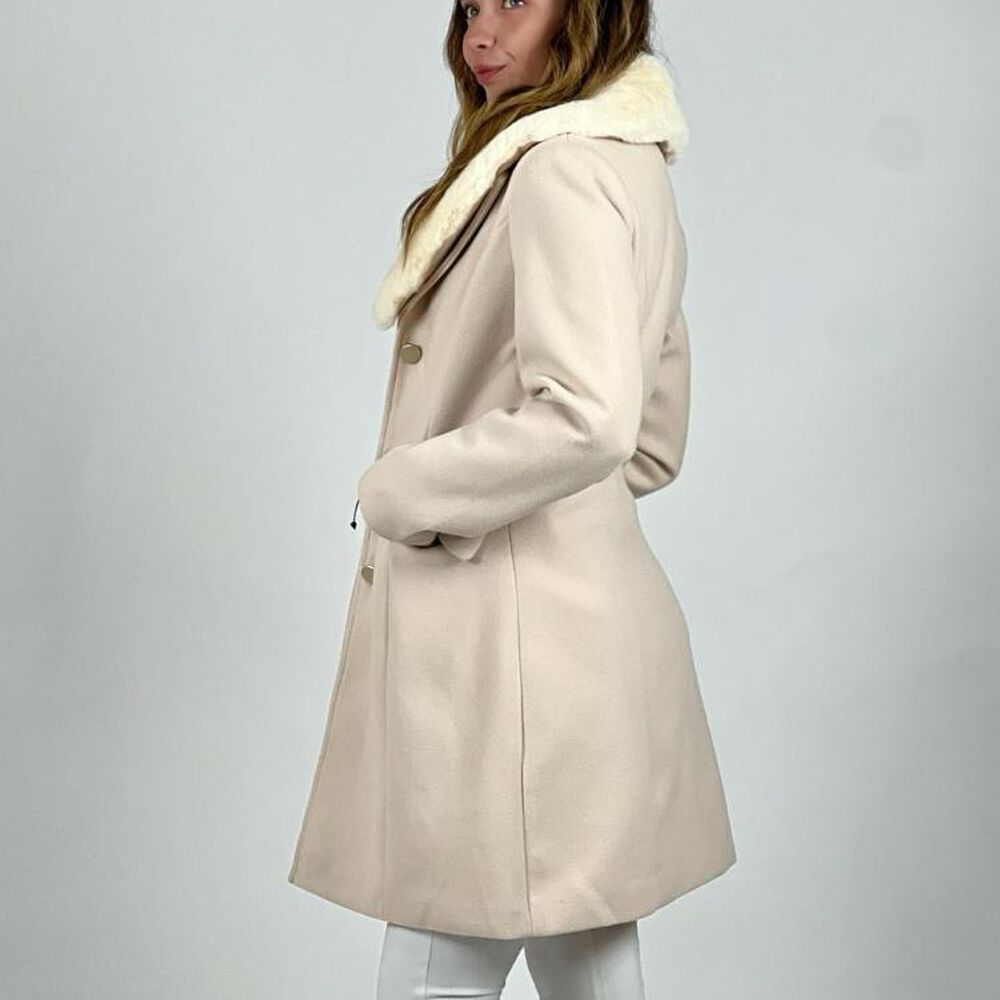 Abrigo De Pa&ntilde;o Con Cuello Desmontable image number 7.0