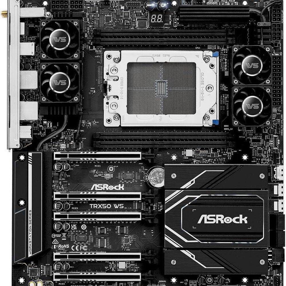 Placa Madre Profesional Asrock Trx50 Ws (socket Str5, Para Amd Threadripper) image number 1.0