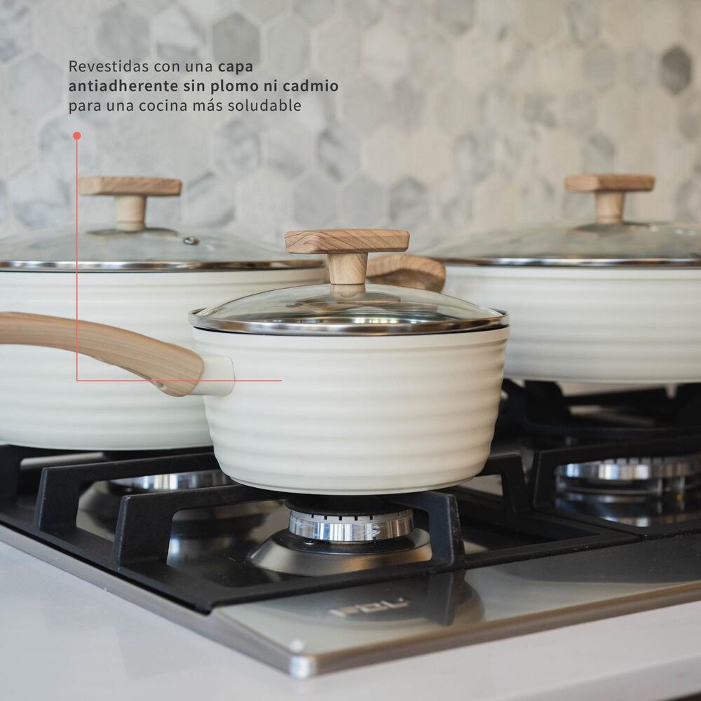 Bater&iacute;a De Cocina Antiadherente Savannah 9 Piezas image number 2.0