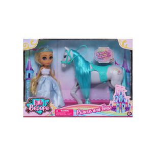 Mu&ntilde;eca Little Bebops 10 Pulgadas Con Caballo Little Bebops