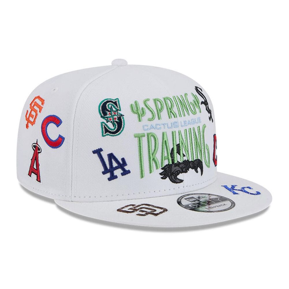 Gorra 9ffity Cactus League Logo Spring Training Fan Blanco image number 1.0