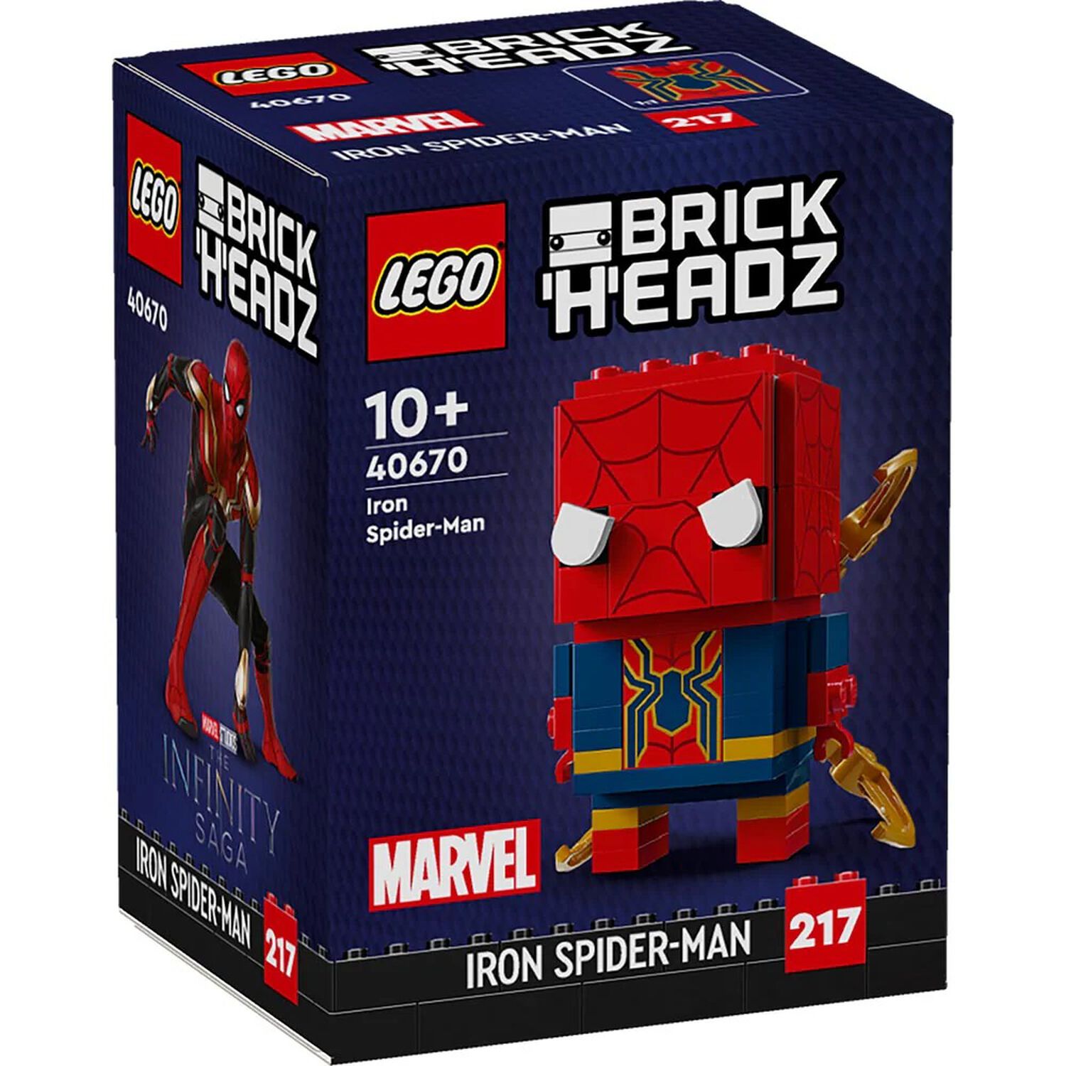 Lego Brickheadz - Iron Spider-man - 40670 image number 3.0