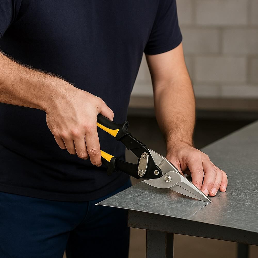 Tijera De Aviación Corta Lata Corte Recto Truper Profesional image number 1.0