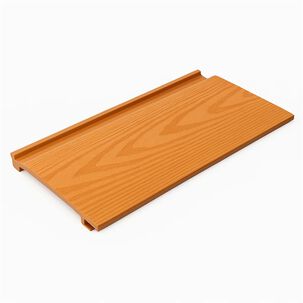 Pack De 5 Revestimientos Siding Plano Wpc Exterior Color Madera