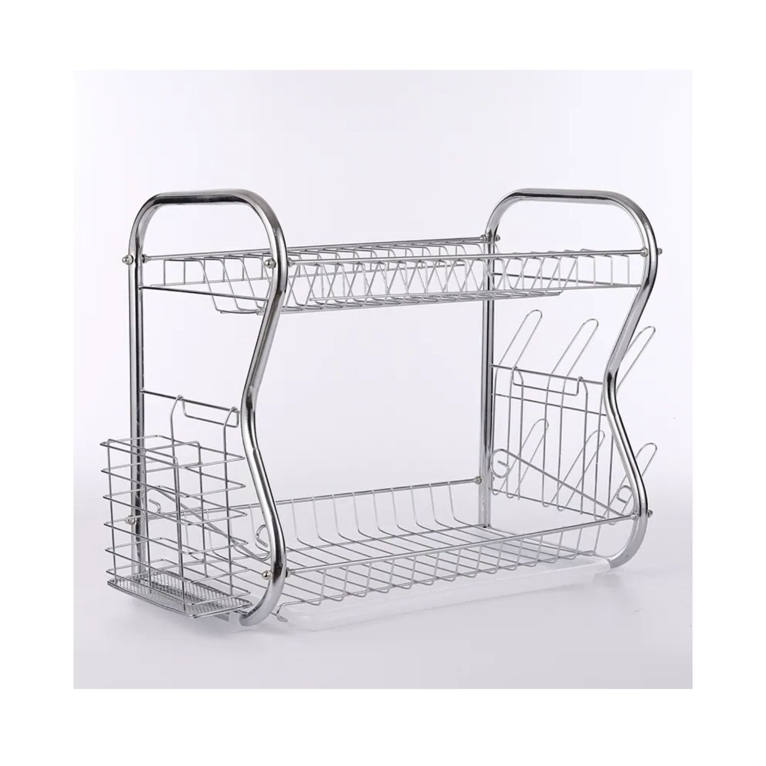 Secador Escurridor De Platos Loza Vajilla 2 Niveles Cocina image number 3.0