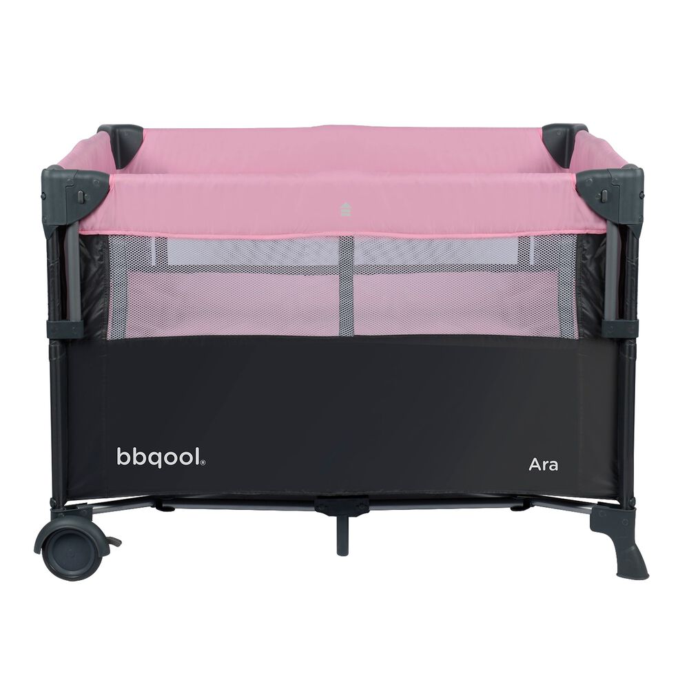 Cuna Playard Colecho Ara Pink + Colch&oacute;n De Espuma image number 4.0