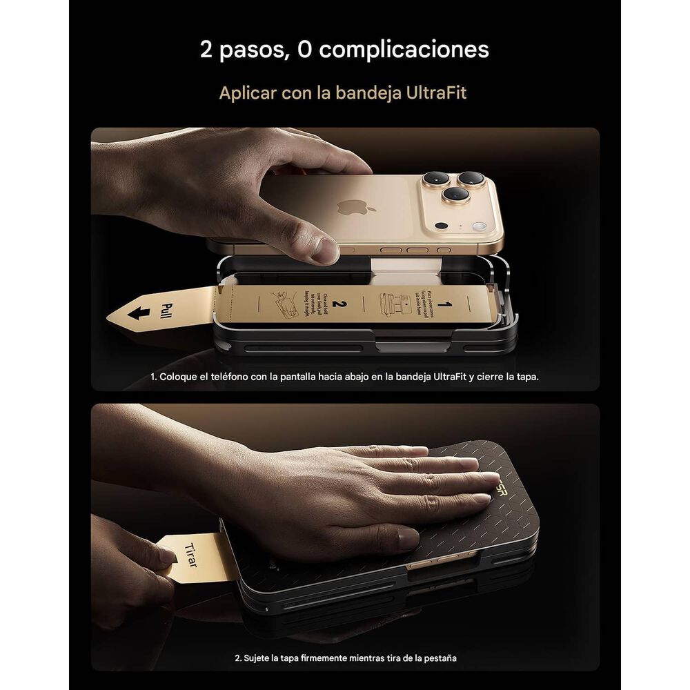 Para Iphone 17 Pro - Vidrio Templado Blindado + Instalador image number 4.0