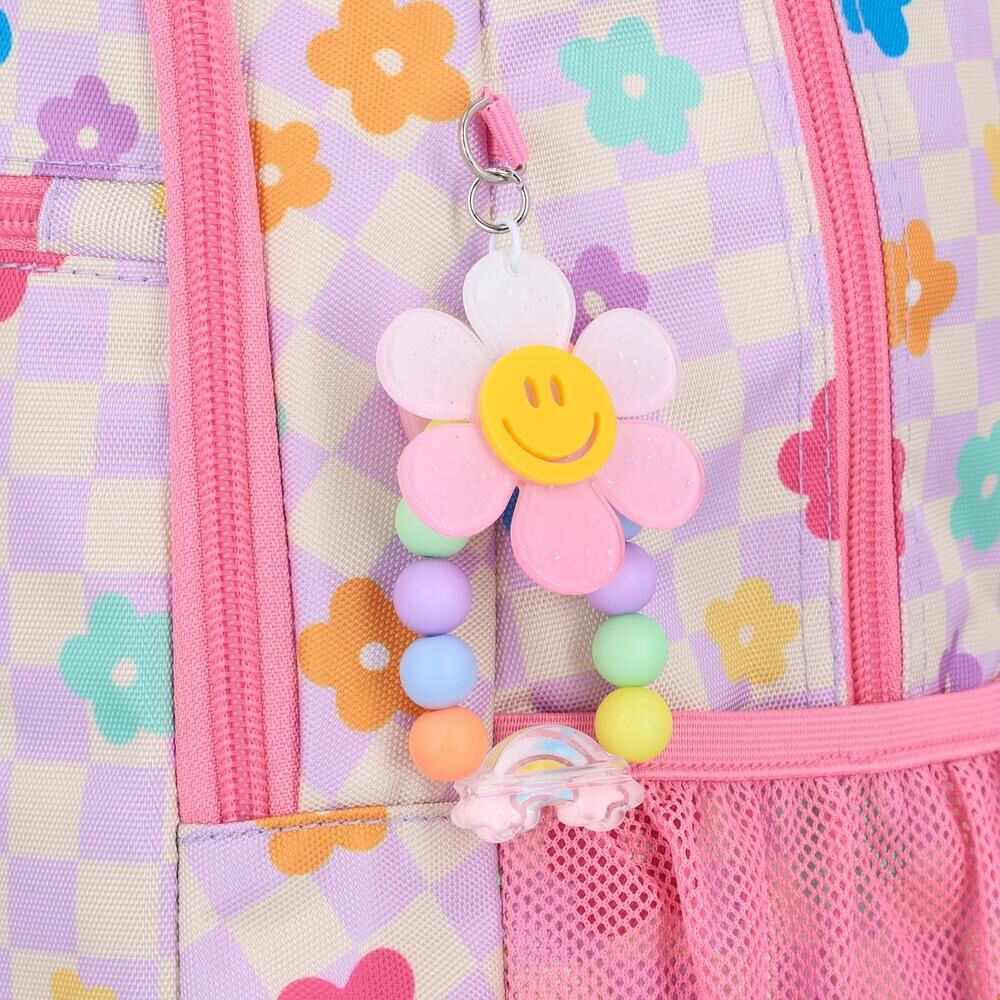 Mochila Xtrem Logan 6xt Flores Rosado image number 8.0