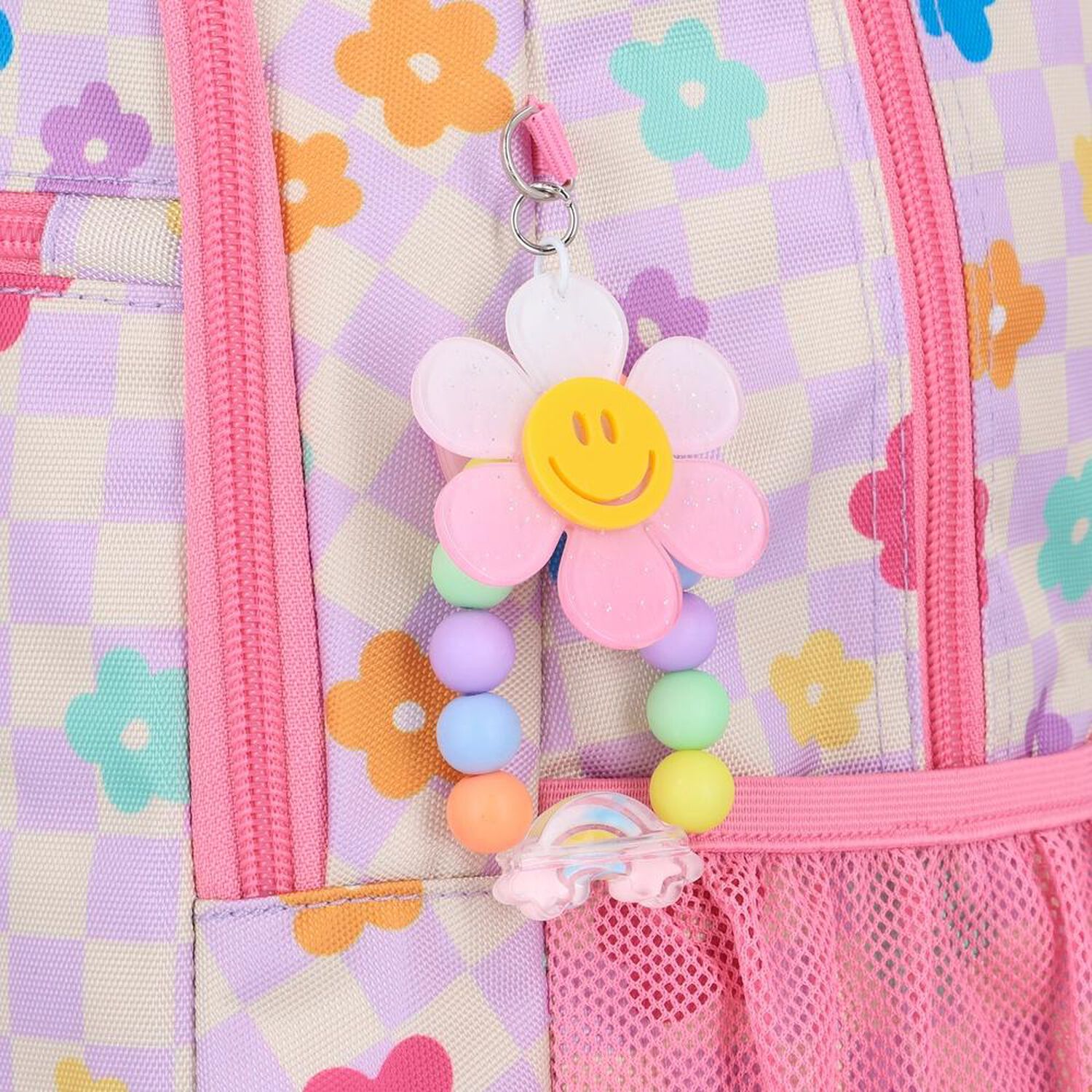 Mochila Xtrem Logan 6xt Flores Rosado image number 8.0
