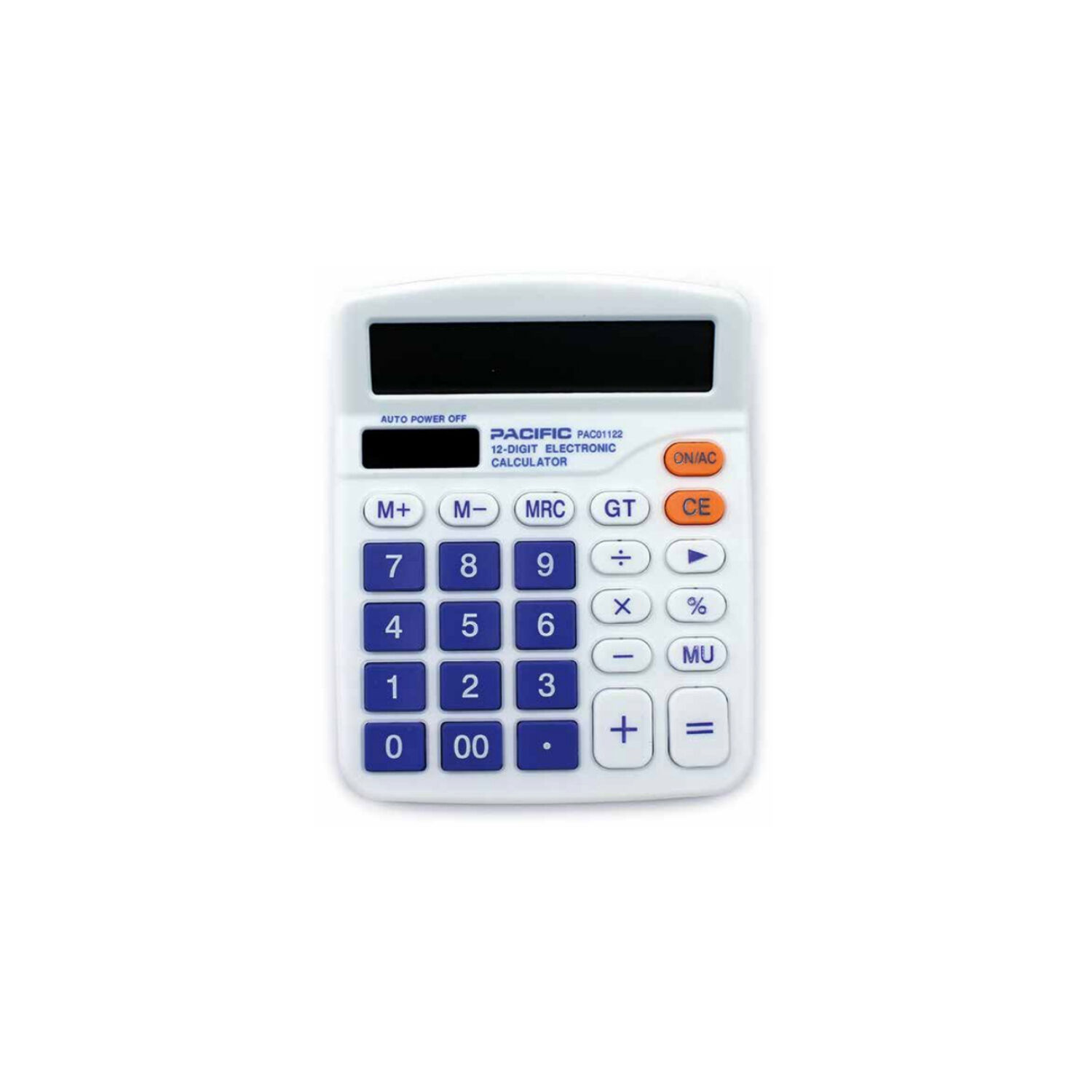 Calculadora Electr&oacute;nica 12 D&iacute;gitos Azul - Ps image number 0.0