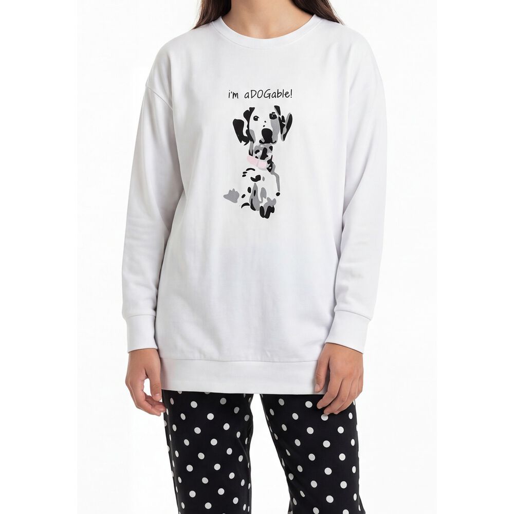 Pijama Teens Ni&ntilde;a Algod&oacute;n 65.1609m image number 2.0