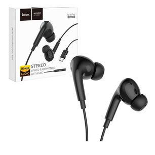 Aud&iacute;fonos Pro M1 Tipo C Serie Original Hoco Negro