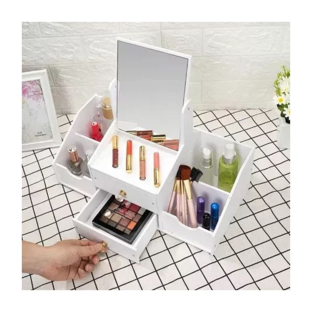 Organizador Cajón Maquillaje Con Espejo Rectangular Repisas image number 3.0