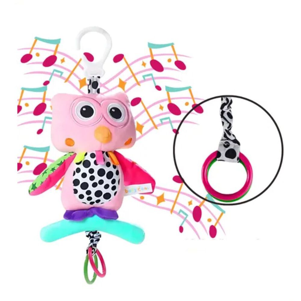 Movil Musical Colgante Para Cuna Peluche B&uacute;ho image number 2.0