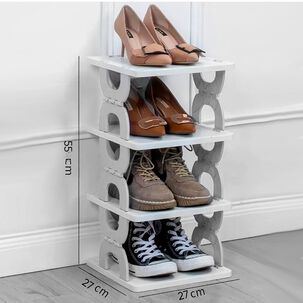 Estante Organizador De Zapatos Plegable De M&uacute;ltiples Niveles