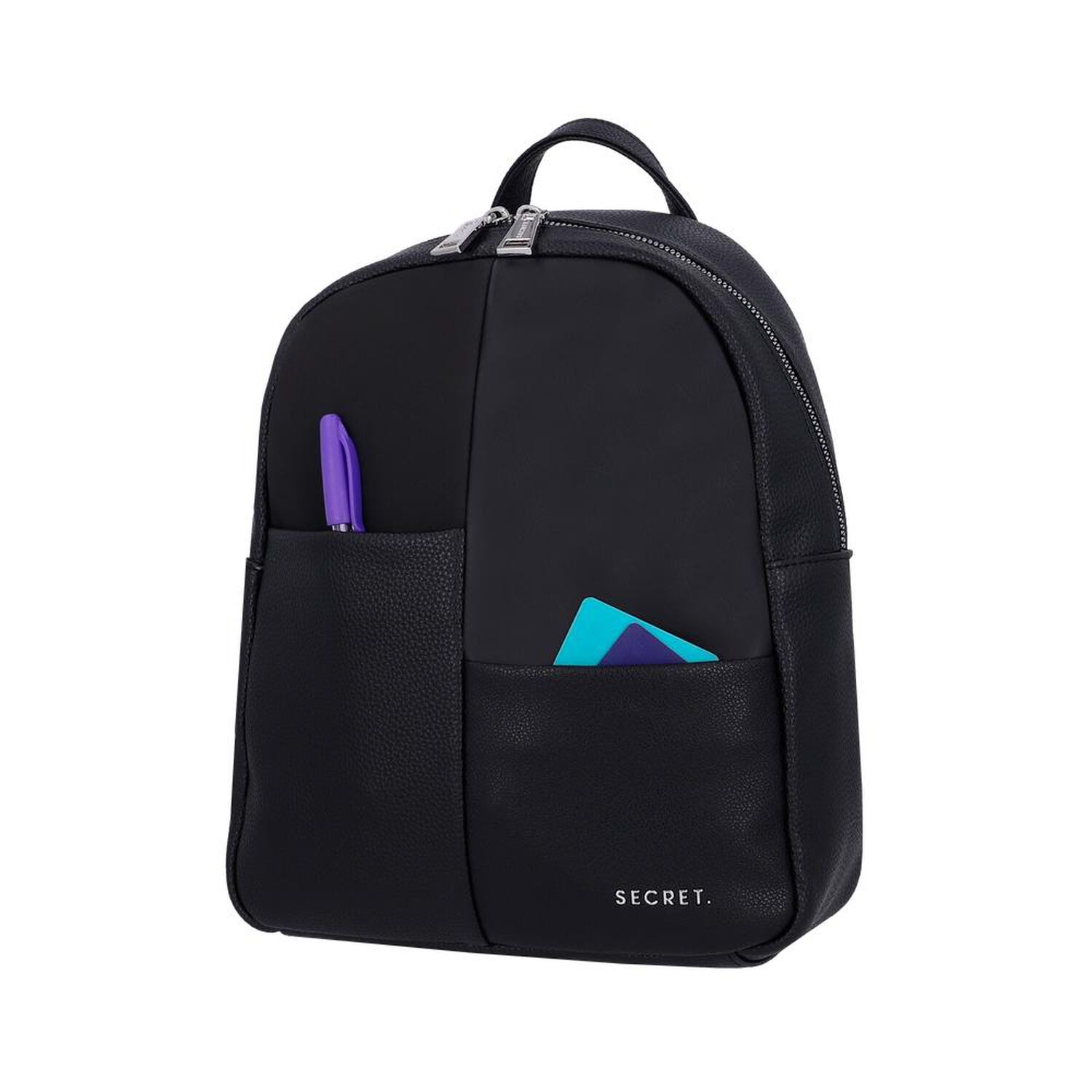 Mochila Secret Malaga St6 M Negro image number 5.0