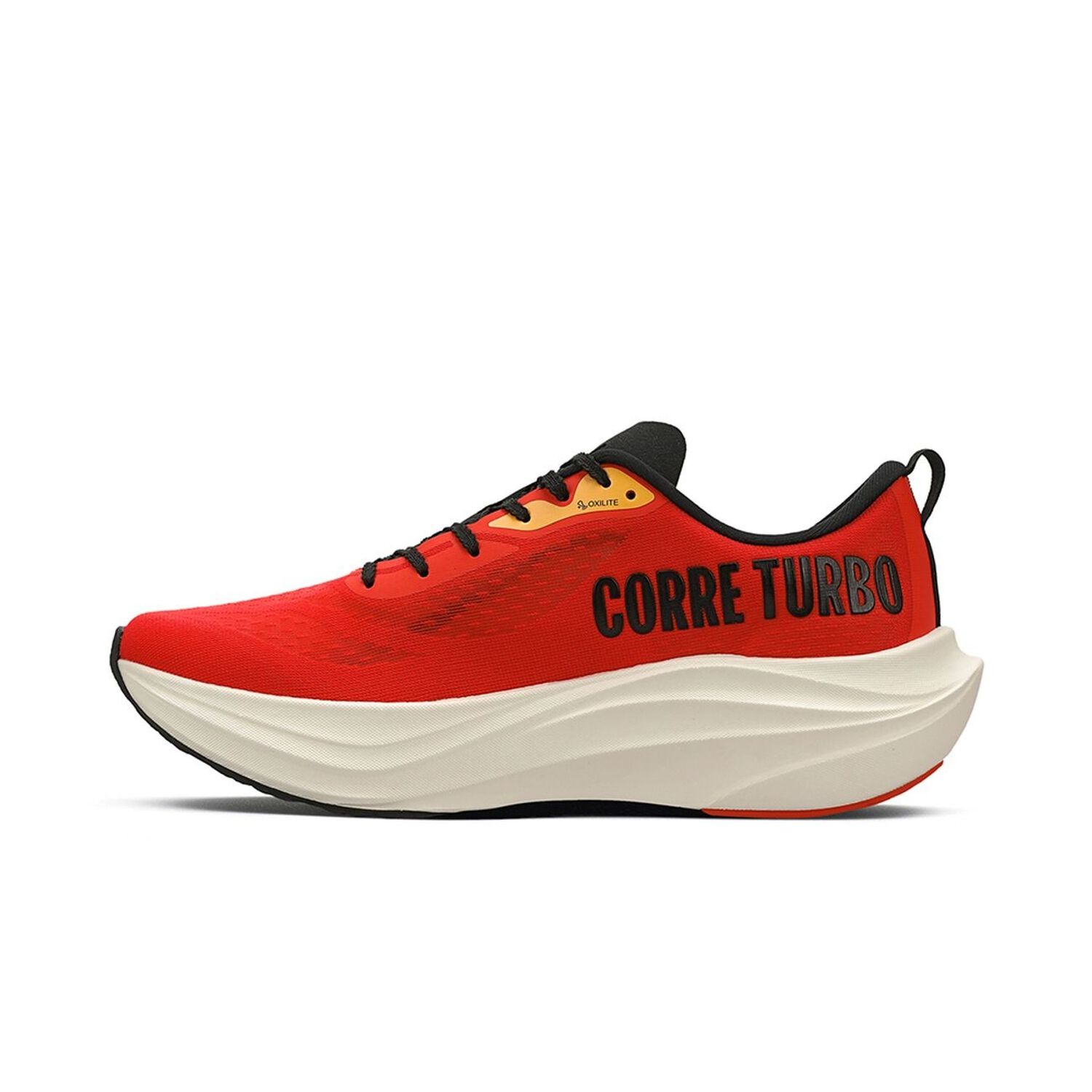 Zapatilla Running Mujer Corre Turbo Rojo image number 2.0