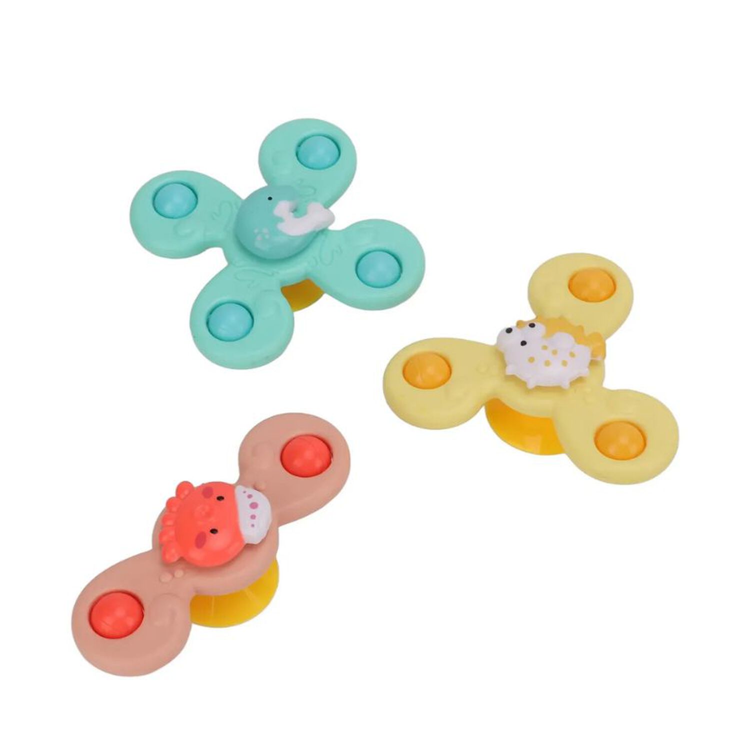 Juguete Giratorio Spinner Con Ventosa Para Bebes image number 5.0