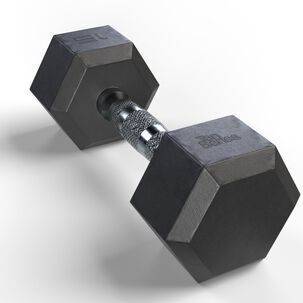 Mancuerna Hexagonal Recubierta En Caucho 15 Kg