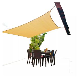 Toldo Vela Sombra Malla Anti Uv Cuadrado 5mtrs X 5mtrs