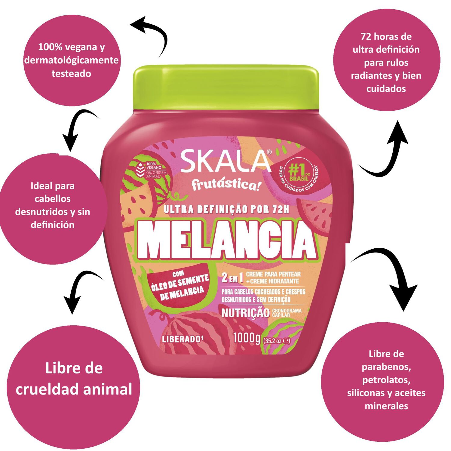 M&aacute;scara De Sand&iacute;a 1000 G Skala image number 4.0