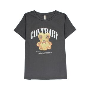 Polera Print Animales Manga Corta Cuello Redondo Mujer Freedom