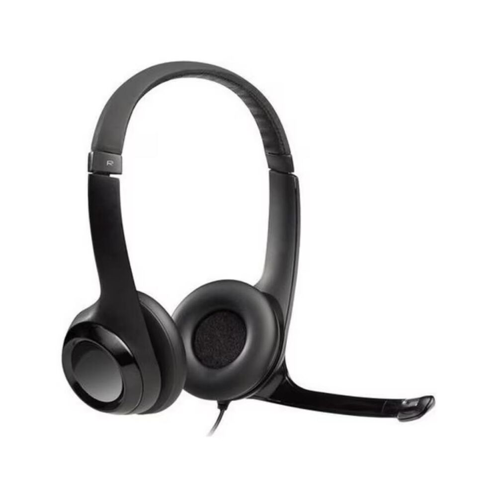 Audifono Headset Con Microfono Usb H390 Negro image number 0.0