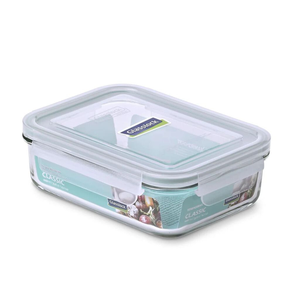 Contenedor De Vidrio Hermetico Rectangular 1000ml Glasslock image number 2.0