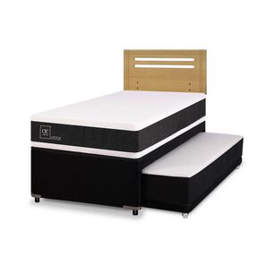 Cama Nido Cic Divan / 1.5 Plazas / Base Funcional + Respaldo