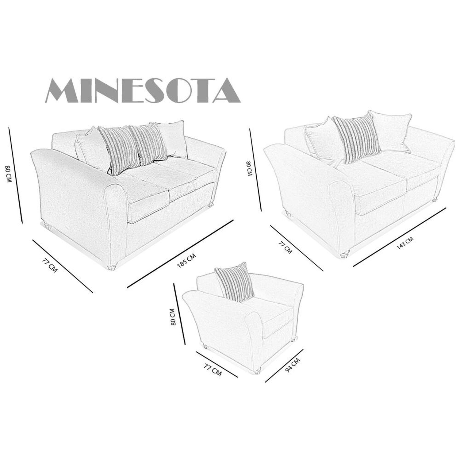 Juego De Living Elegant Detail Minesota 3-2-1 / 6 Cuerpos, 6 Cuerpos image number 1.0