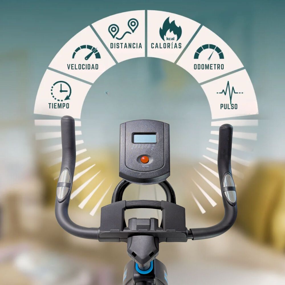 Bicicleta Spinning Pro 14 Kg Disco 1016-3 image number 5.0