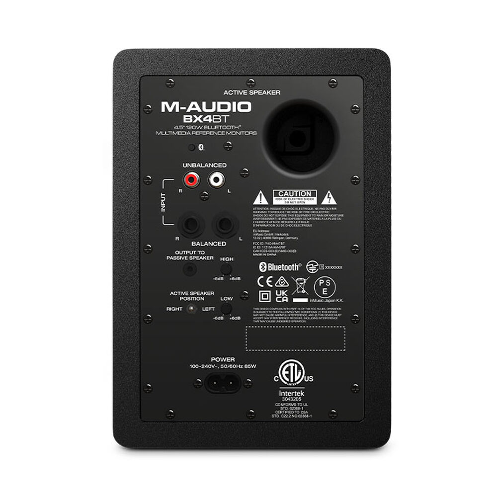 Monitores De Estudio 4,5'' Par Bt Bx4pairbt M-audio image number 2.0