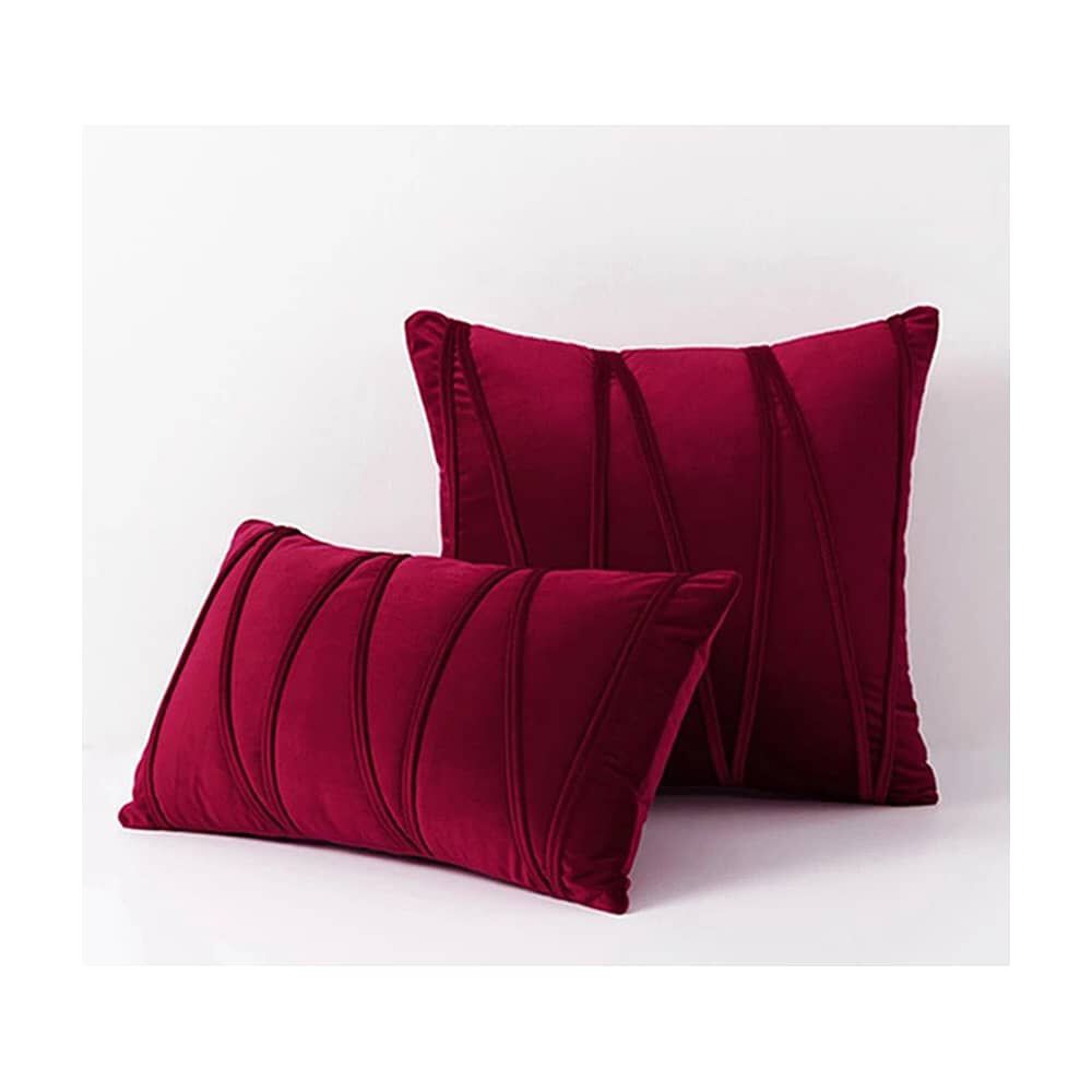 Set De 2 Cojines Velvet Zigzag De Terciopelo image number 2.0